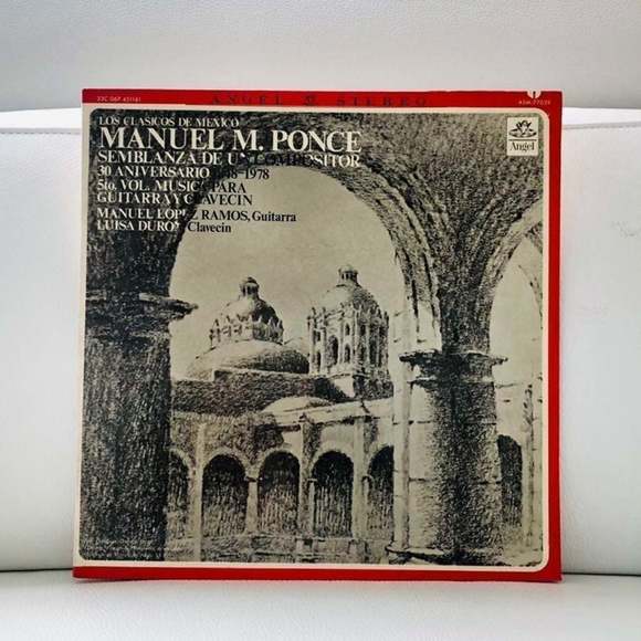 Other - LP Manuel Lopez Ramos  Luisa Duron -Manuel Ponce Musica Para Guitarra Y Clavecin